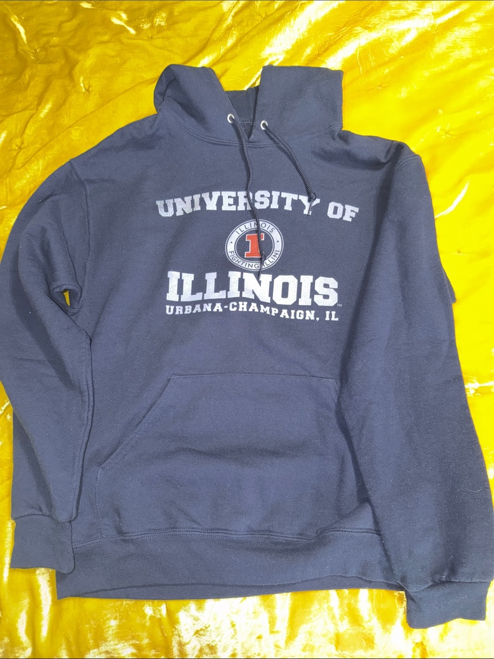 University of Illinois Navy Crewneck Sweatshirt - Men's